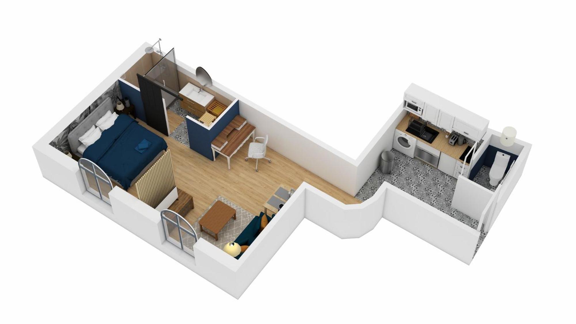 Le Cosy & Boise De Pontoise Apartment Luaran gambar